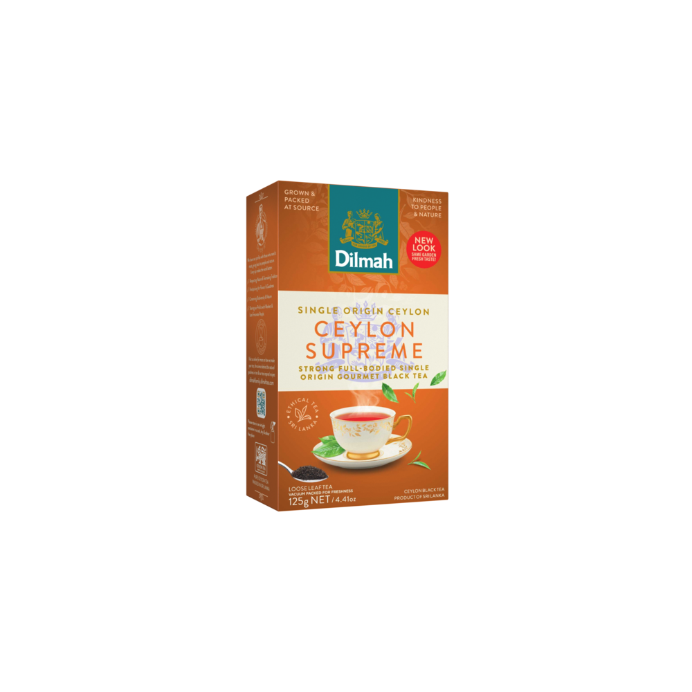 Gourmet Ceylon Supreme Black Tea-125g Loose Leaf