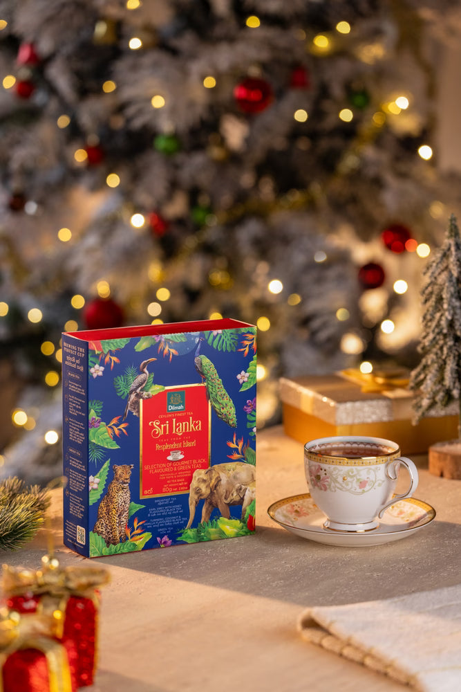 Resplendent Island Ceylon Tea Variety Gift Pack-4x10 Individually Wrapped Tea Bags