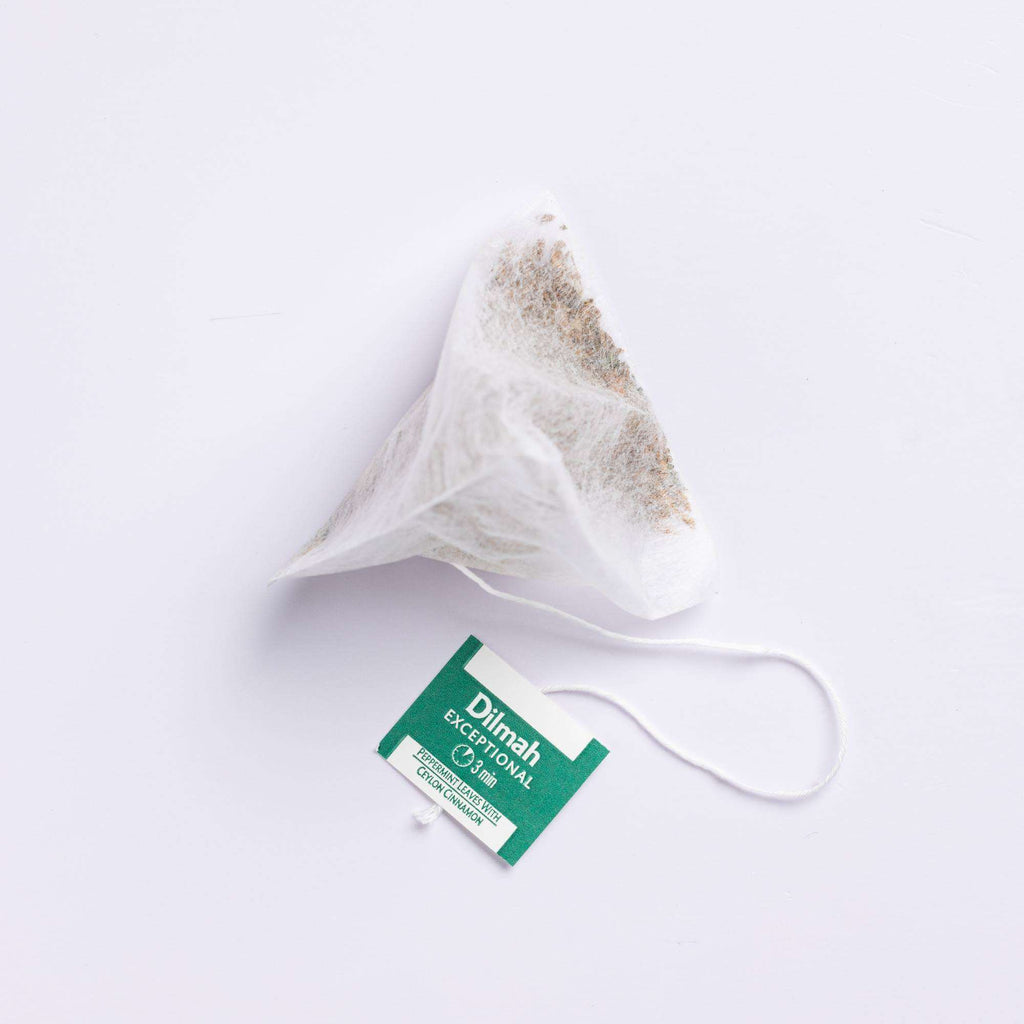 Exceptional Peppermint Leaves with Ceylon Cinnamon Natural Infusion-20 Luxury Leaf Tea Bags