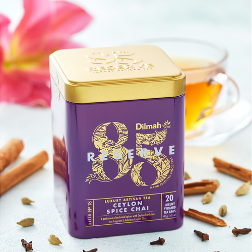 85 Reserve Ceylon Spice Chai Black Tea – 20 Luxury Leaf Bags