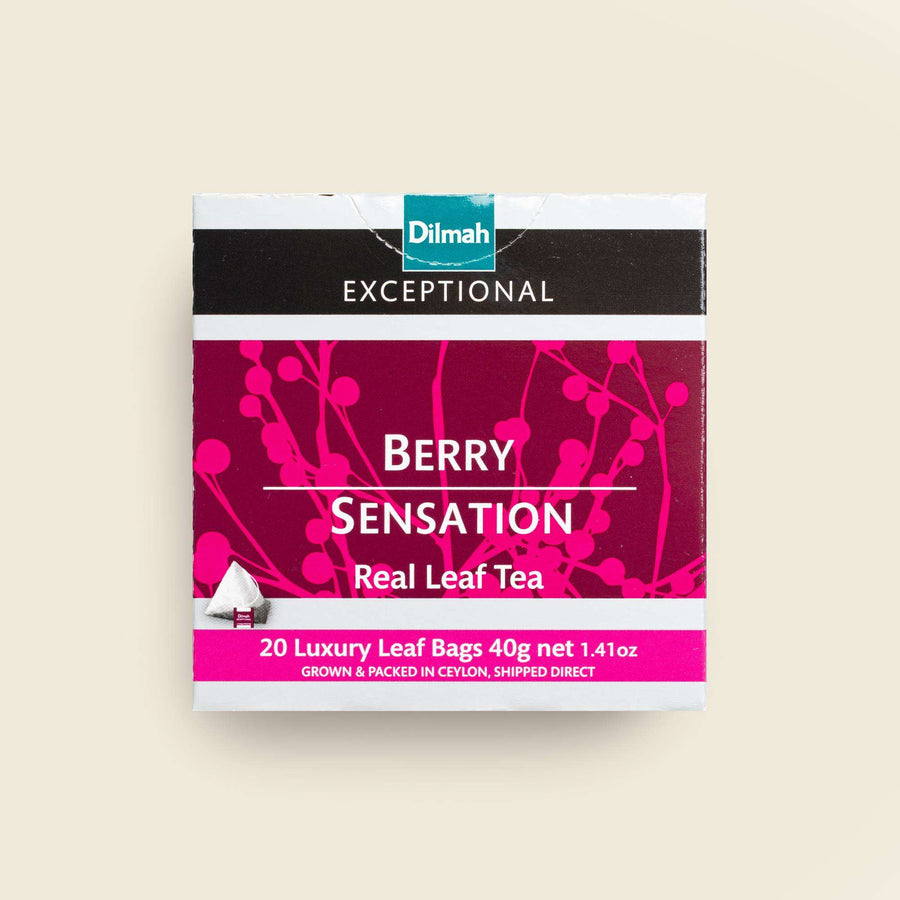 Exceptional Berry Sensation Ceylon Black Tea-20 Luxury Leaf Tea Bags
