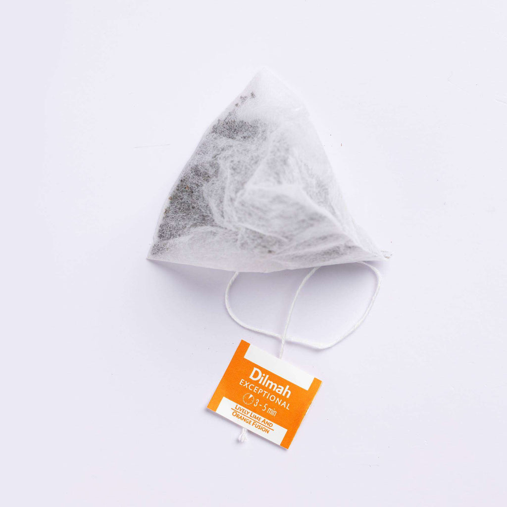Exceptional Lively Lime & Orange Fusion Ceylon Black Tea-20 Luxury Leaf Tea Bags