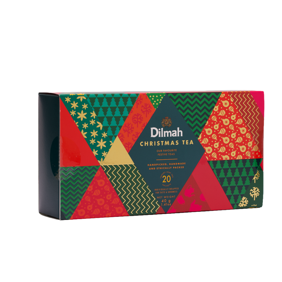 Dilmah Christmas Tea Variety Gift Pack-2x10 Individually Wrapped Tea Bags