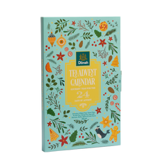 Christmas Tea Advent Calendar Gourmet Teas-24 Individually Wrapped Tea Bags