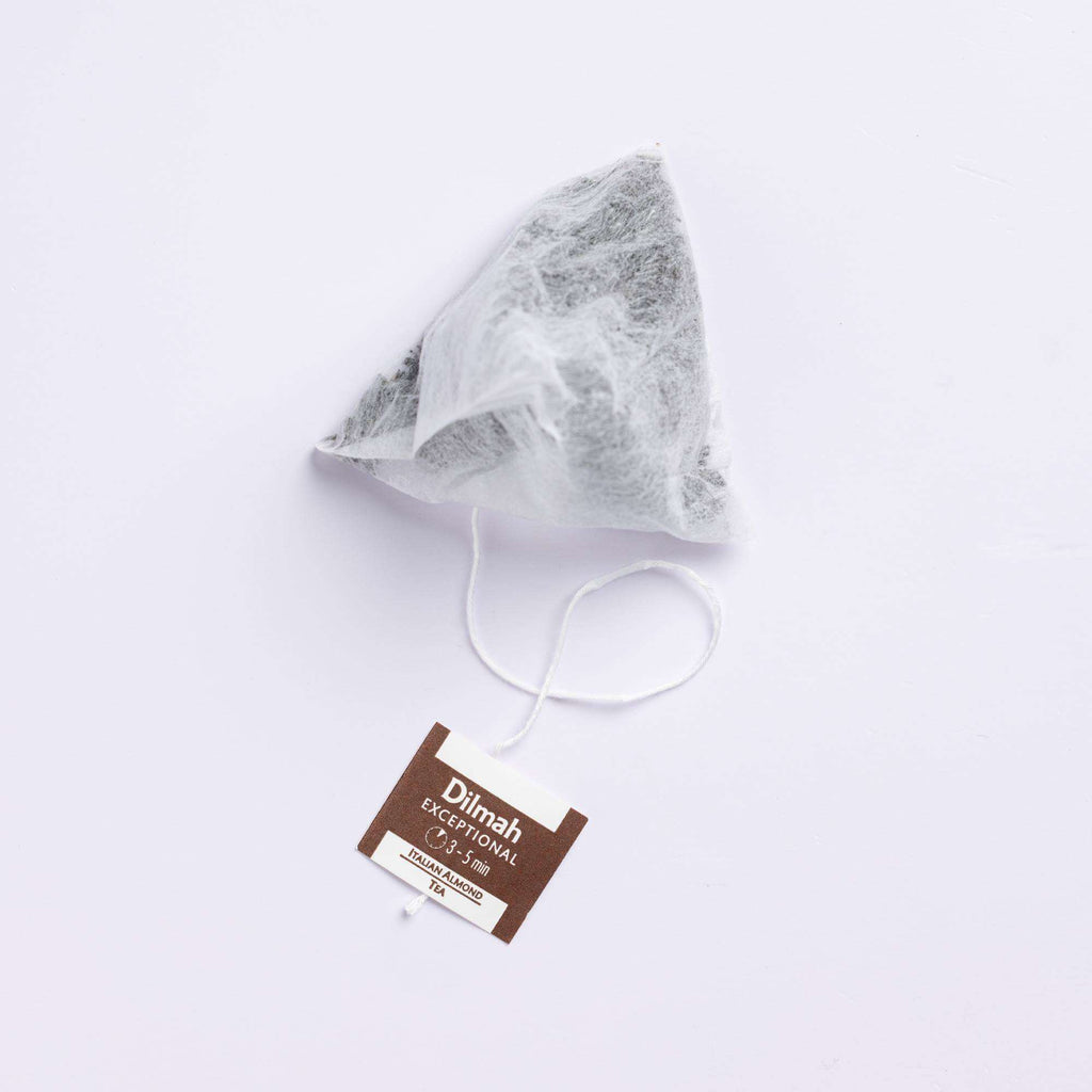 Exceptional Italian Almond Ceylon Black Tea-20 Luxury Leaf Tea Bags