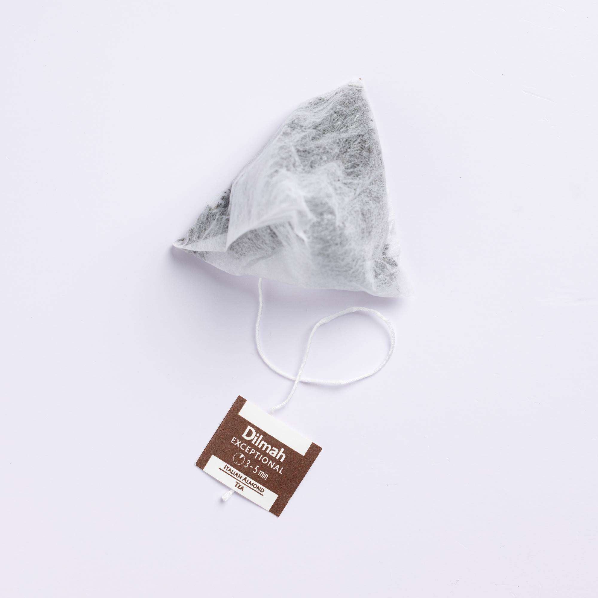 Exceptional Italian Almond Ceylon Black Tea-20 Luxury Leaf Tea Bags