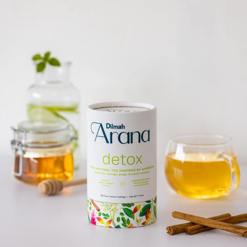 Arana Ayurvedic Green Tea with Moringa, Ginger & Cinnamon – 20 Bags