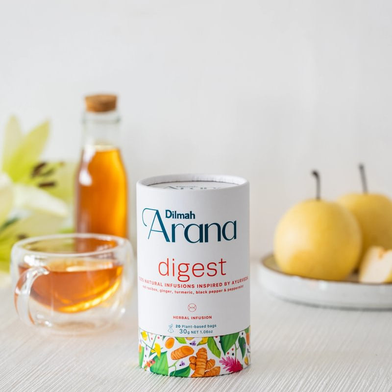 Arana Red Rooibos Ginger & Turmeric Herbal Tea – 20 Bags