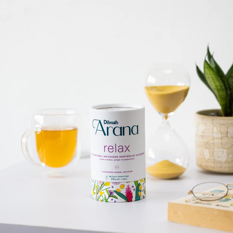 Arana Green Rooibos Ginger & Peppermint Herbal Tea – 20 Bags