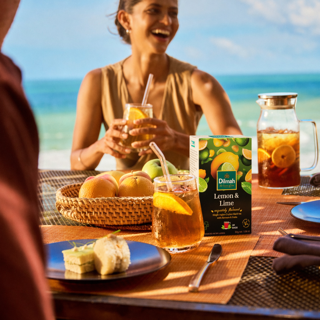 EFT Lemon & Lime Ceylon Black Tea-20 Tea Bags with Tag