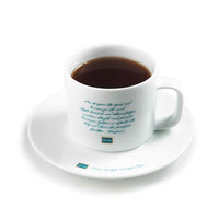 Craighead Porcelain Tea Mug and Saucer – 250ml