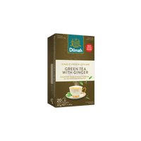 Ceylon Green Tea with Ginger-20 Tea Bags with Tag