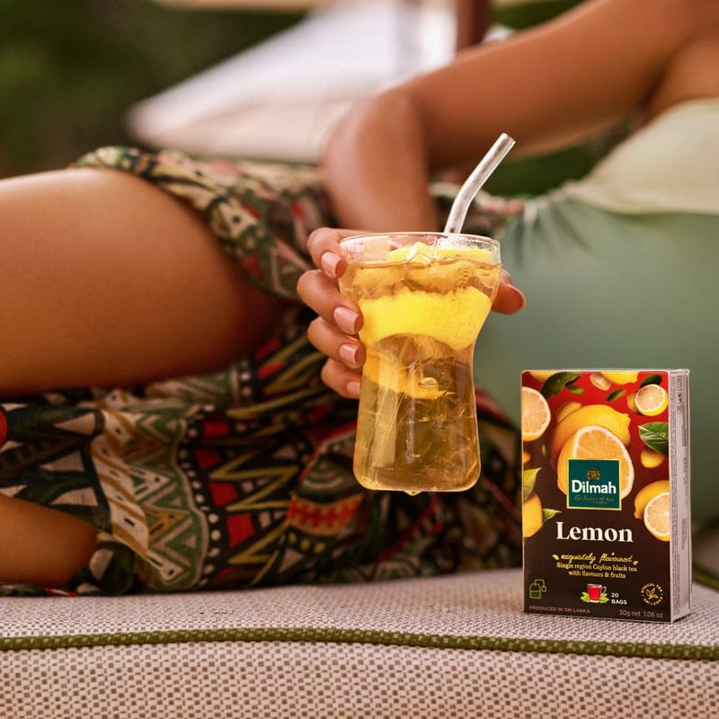 EFT Lemon Ceylon Black Tea-20 Individually Wrapped Tea Bags