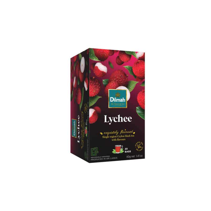 EFT Lychee Ceylon Black Tea-20 Individually Wrapped Tea Bags