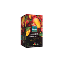 EFT Mango & Strawberry Ceylon Black Tea-20 Individually Wrapped Tea Bags