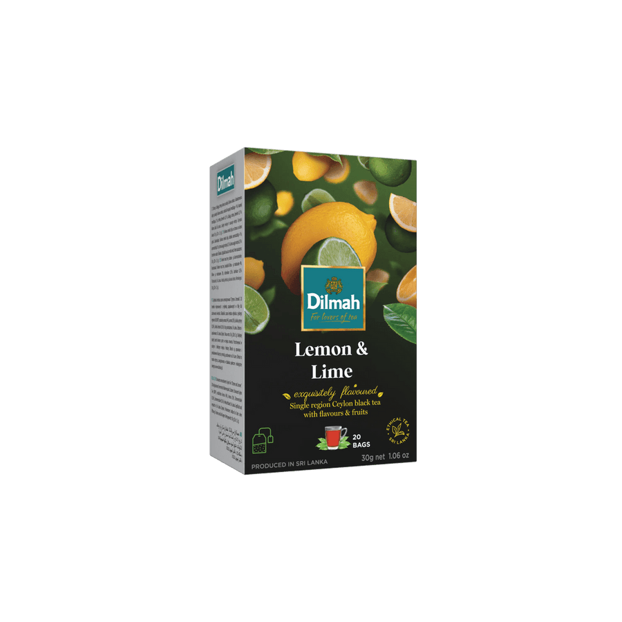 EFT Lemon & Lime Ceylon Black Tea-20 Tea Bags with Tag