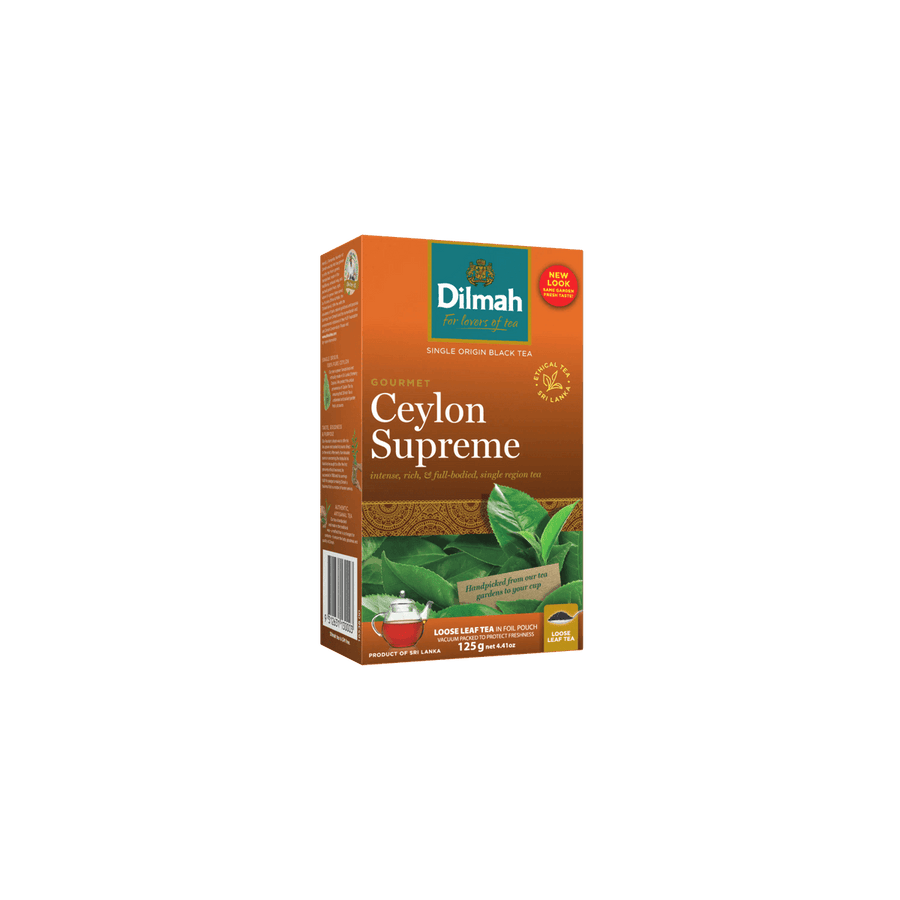 Gourmet Ceylon Supreme Black Tea-125g Loose Leaf