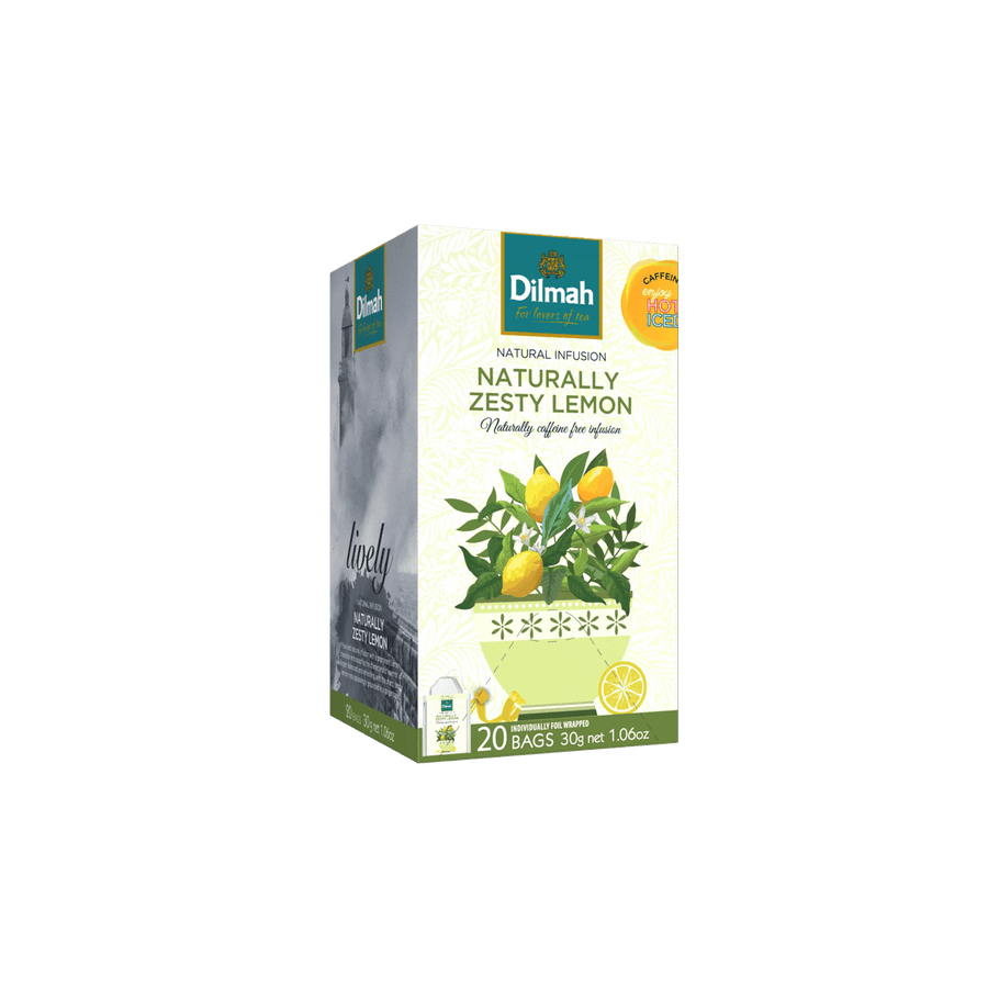 Naturally Zesty Lemon Infusion-20 Individually Wrapped Tea Bags