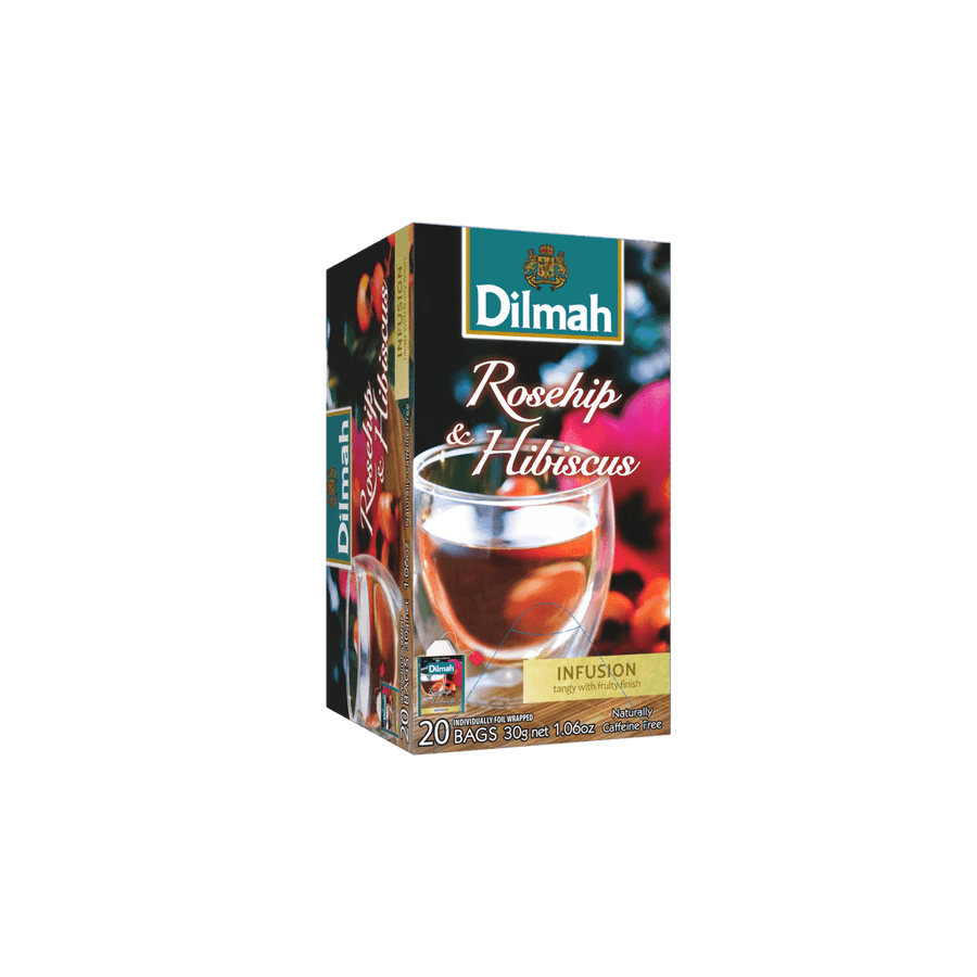 Rosehip & Hibiscus Infusion-20 Individually Wrapped Bags