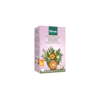 Green Rooibos Coconut & Mango Infusion-20 Tea Bags with Tag