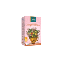 Red Rooibos Moringa, Chilli, Cocoa & Cardamom Infusion-20 Tea Bags with Tag