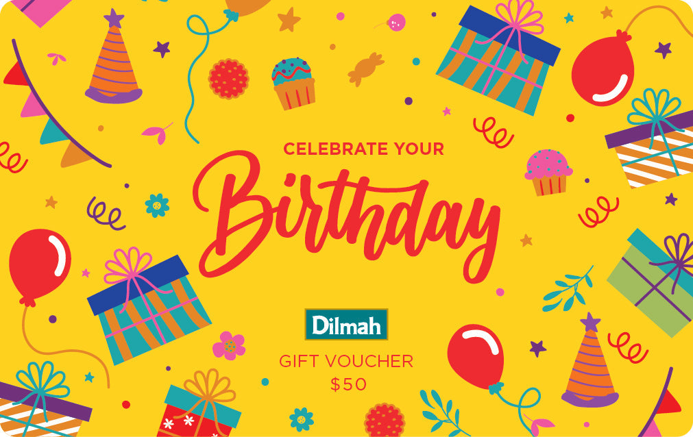 Dilmah Tea Birthday E-Gift Card – Tea Lovers Gift