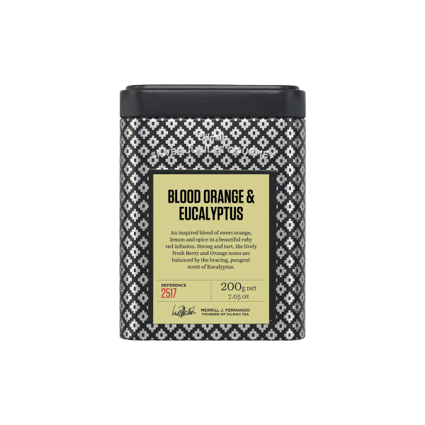 Silver Jubilee Blood Orange & Eucalyptus Infusion Tin Caddy-200g Loose Leaf
