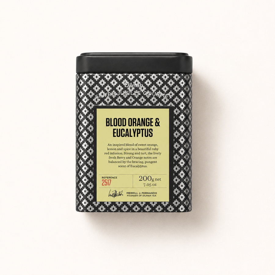 Silver Jubilee Blood Orange & Eucalyptus Infusion Tin Caddy-200g Loose Leaf