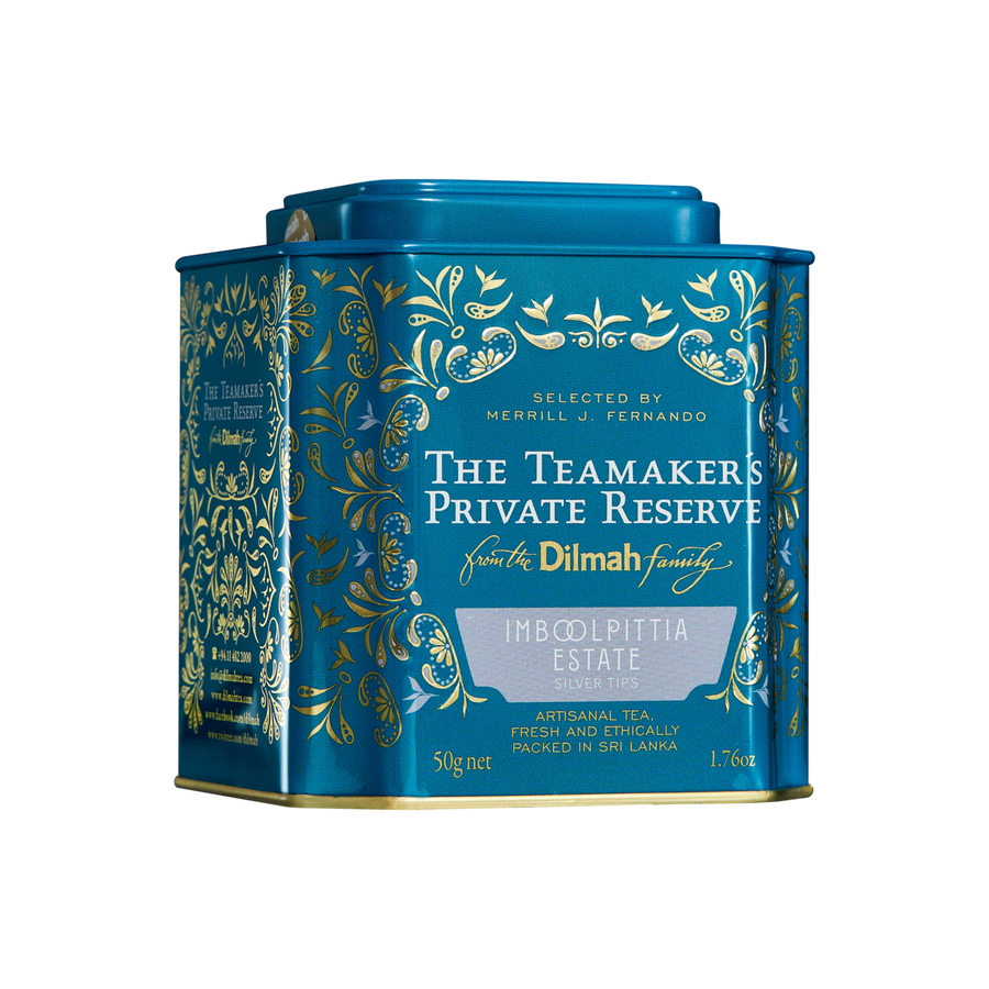 TPR Imboolpittia Estate Ceylon Silver Tips White Tea Caddy-50g Loose Leaf