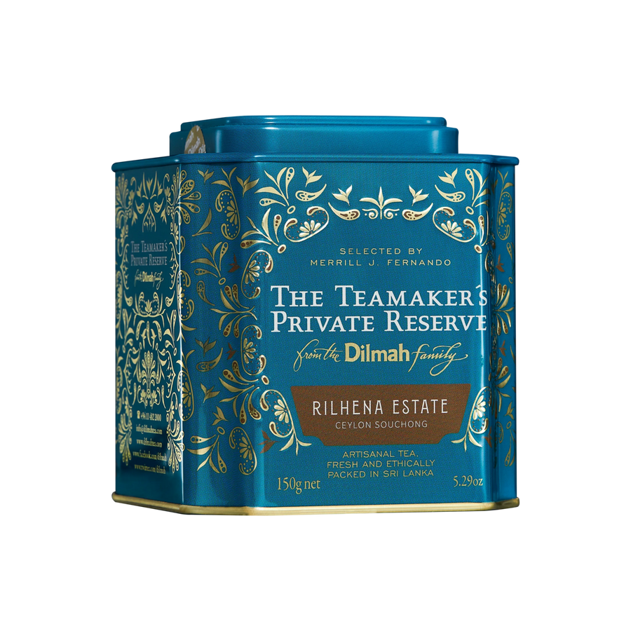 TPR Rilhena Estate Ceylon Souchong Black Tea Caddy-150g Loose Leaf
