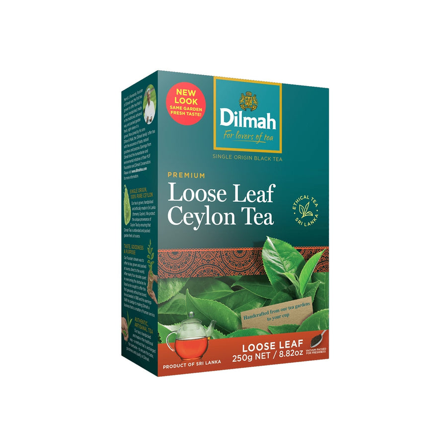 Dilmah Premium Single Origin Ceylon Black Tea – 250g Loose Leaf