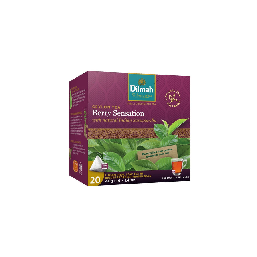 Inspiration Berry Sensation Ceylon Black Tea – 20 Luxury Leaf Tea Bags