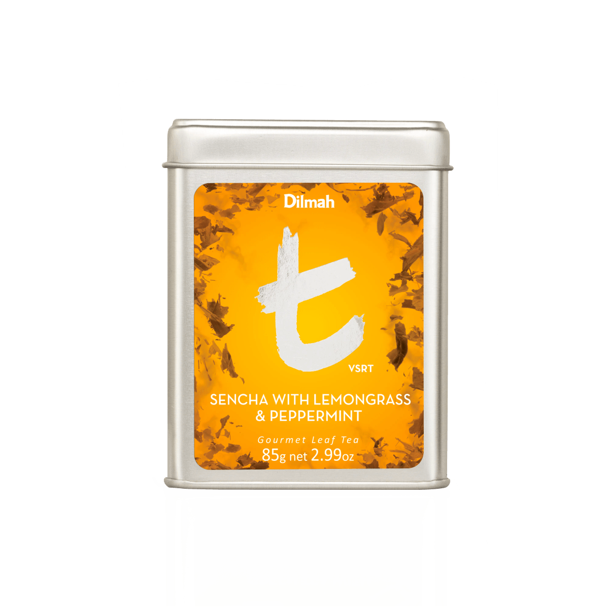 t-Series VSRT Sencha with Lemongrass & Peppermint Green Tea Tin Caddy-85g Loose Leaf