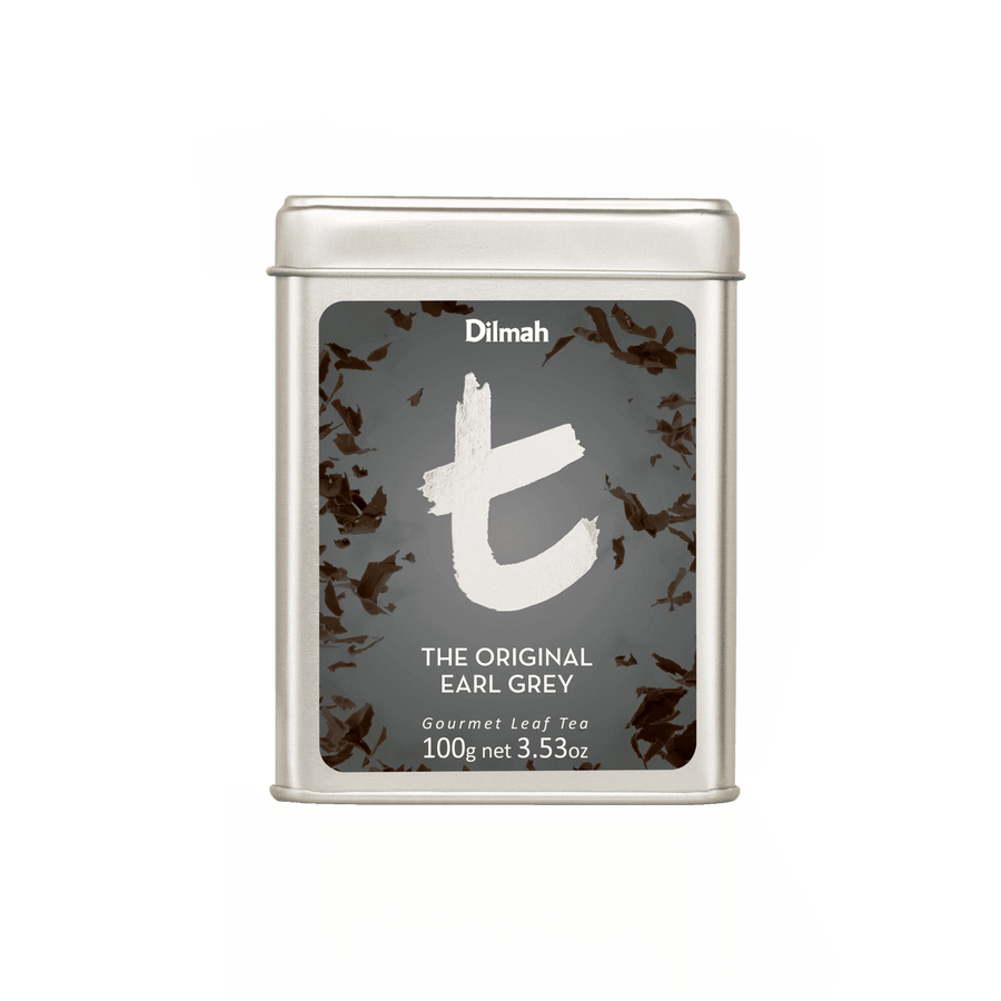 t-Series The Original Earl Grey Ceylon Black Tea Tin Caddy-100g Loose Leaf