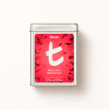 t-Series Brilliant Breakfast Ceylon Black Tea Tin Caddy-125g Loose Leaf